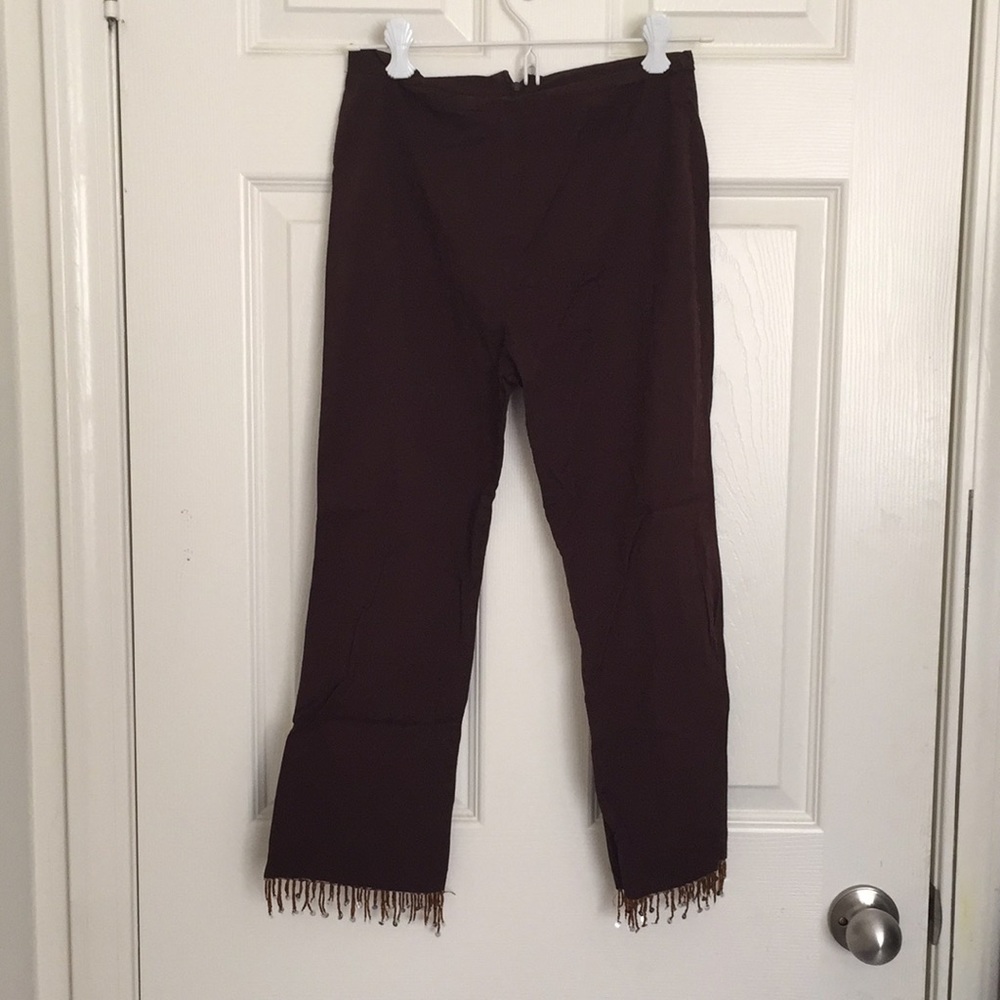 80s  beaded pants